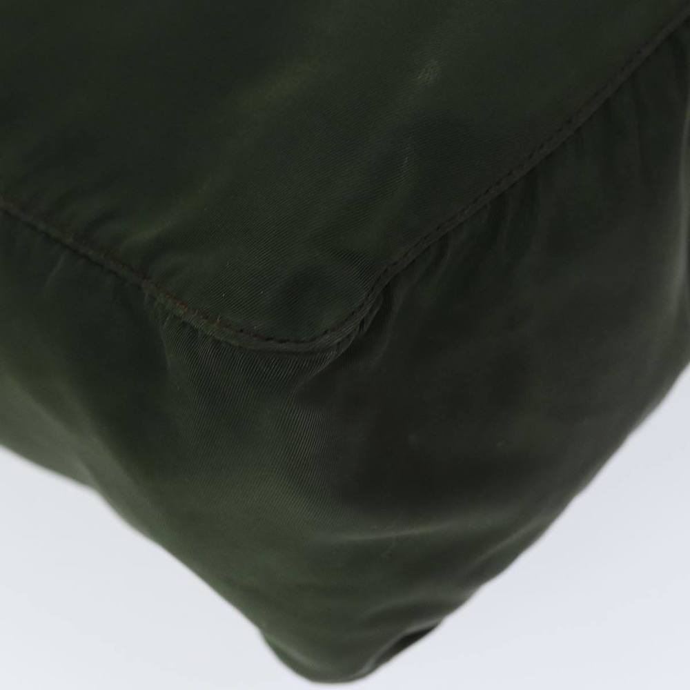 PRADA Hand Bag Nylon Khaki Auth ac2986 - Picture 15 of 16